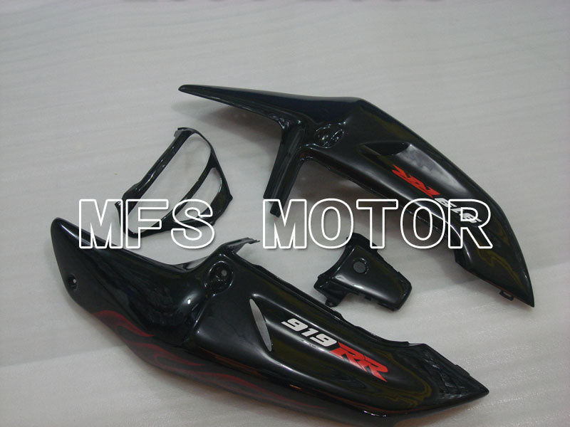 Honda CBR900RR 919 1998-1999 ABS Fairing - Flame - Red wine color Black - MFS4360 - Fairings Kit