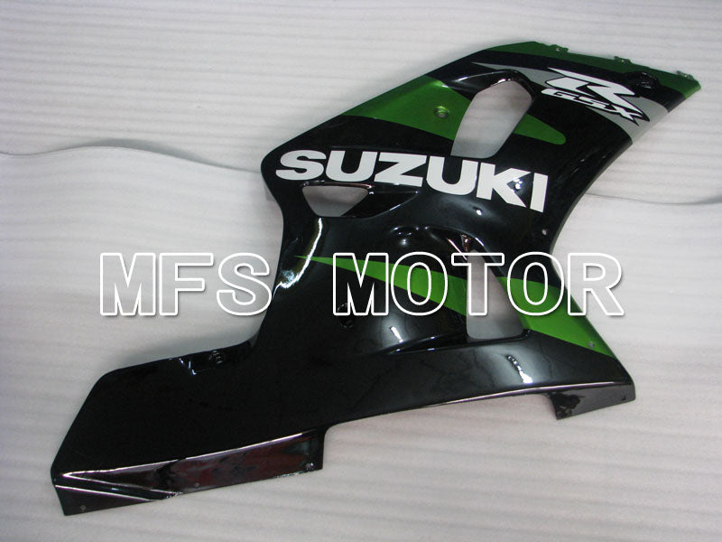 Suzuki GSXR1000 2000-2002 Injection ABS Fairing - Factory Style - Black Green - MFS4366 - Fairings Kit