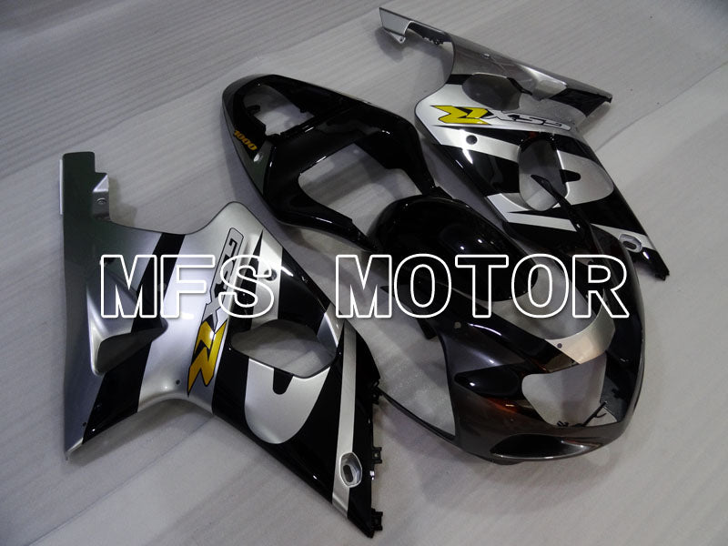 Suzuki GSXR1000 2000-2002 Injection ABS Fairing - Factory Style - Black Silver - MFS4375 - Fairings Kit