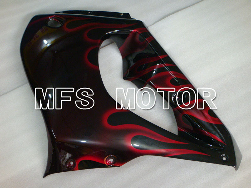 Yamaha YZF1000R 1997-2007 ABS Fairing - Flame- Black Red - MFS4381 - Fairings Kit