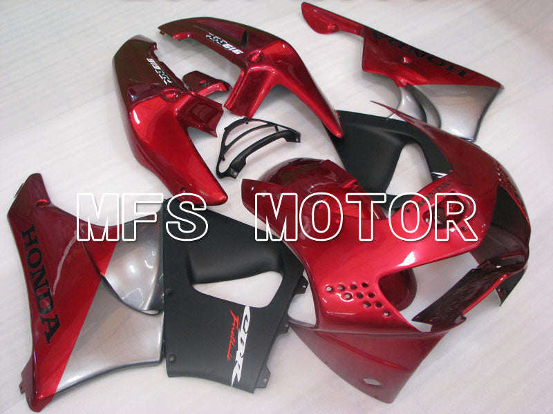 Honda CBR900RR 919 1998-1999 ABS Fairing - Factory Style - Red wine color Black Matte - MFS4391 - Fairings Kit
