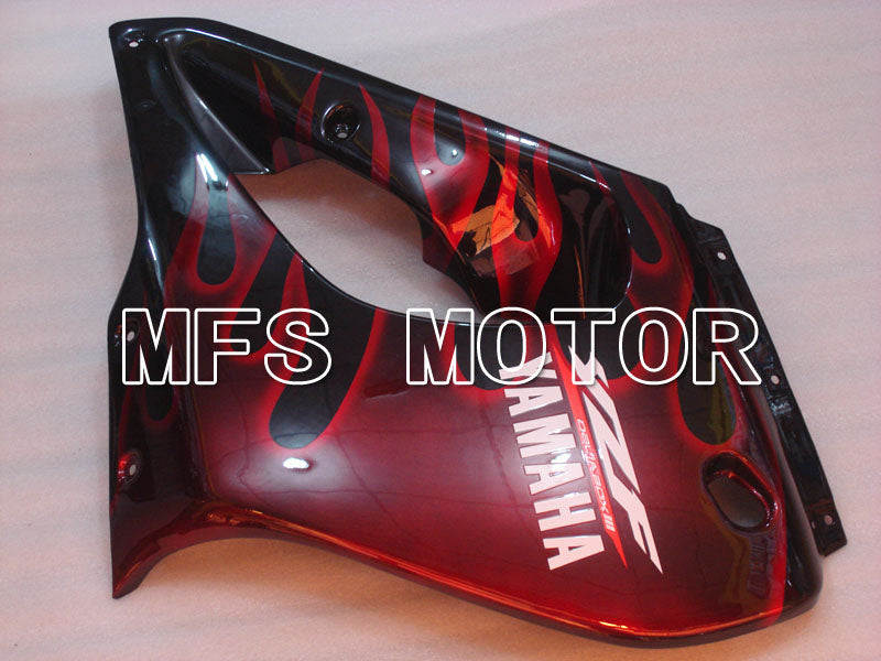Yamaha YZF1000R 1997-2007 ABS Fairing - Flame- Black Red - MFS4397 - Fairings Kit