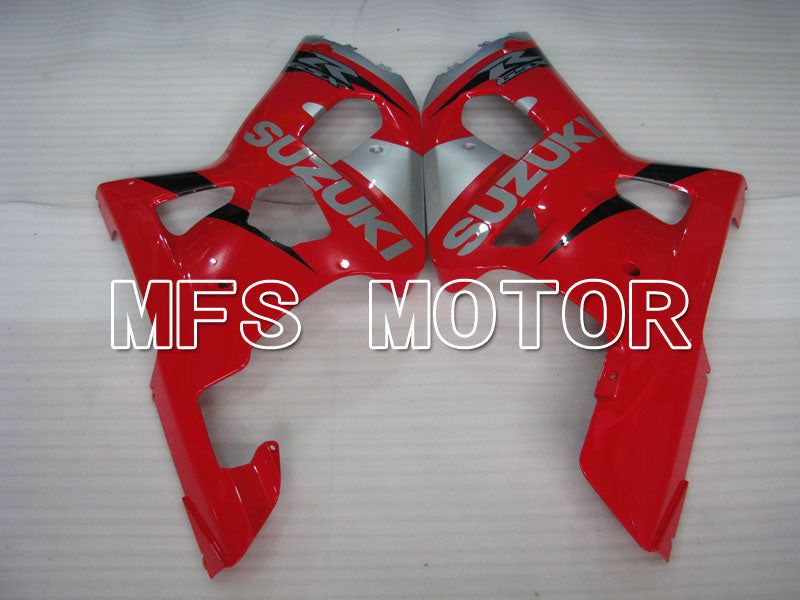 Suzuki GSXR1000 2000-2002 Injection ABS Fairing - Factory Style - Red Silver - MFS4407 - Fairings Kit