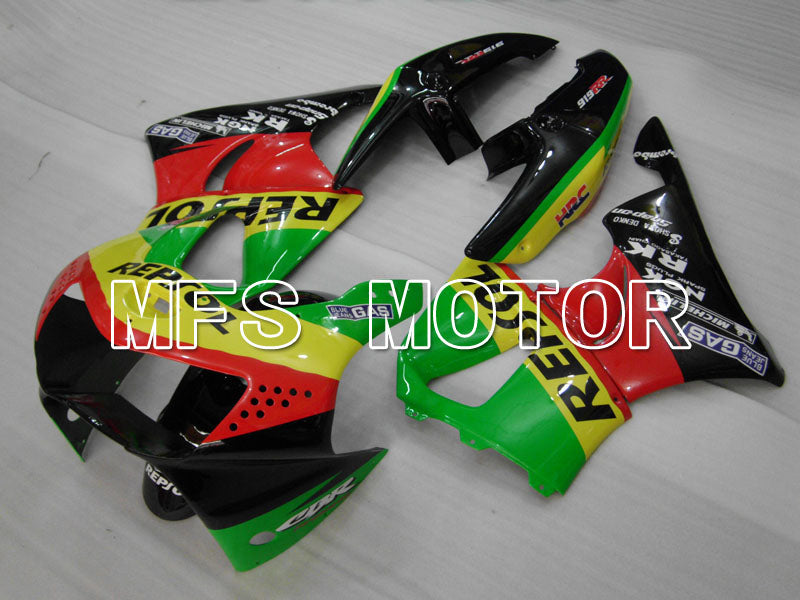 Honda CBR900RR 919 1998-1999 ABS Fairing - Repsol - Black Red Green - MFS4421 - Fairings Kit