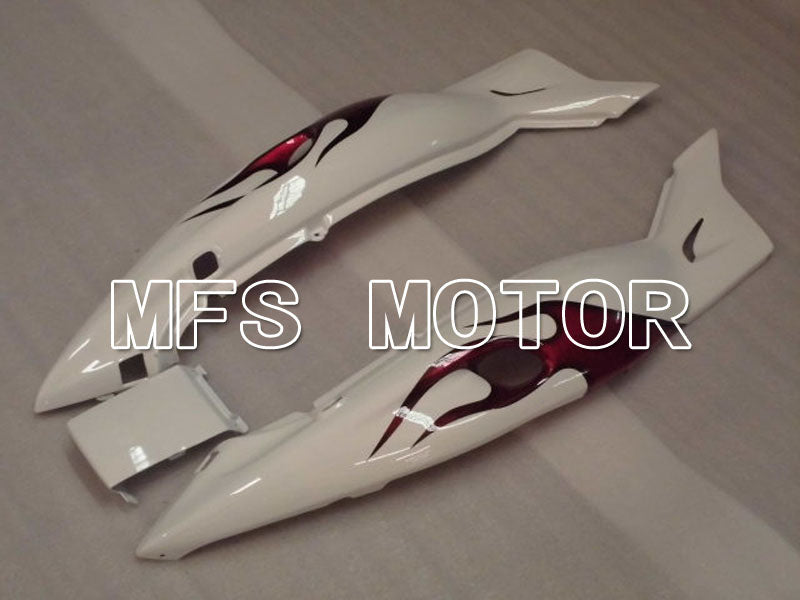 Yamaha YZF-600R 1997-2007 Injection ABS Fairing - Flame - Red wine color White - MFS4446 - Fairings Kit