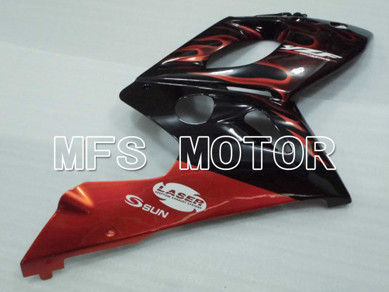Yamaha YZF-600R 1997-2007 Injection ABS Fairing - Flame - Orange Black - MFS4447 - Fairings Kit