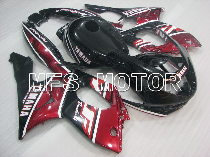 Yamaha YZF-600R 1997-2007 Injection ABS Fairing - Factory Style - Red wine color Black Silver - MFS4456 - Fairings Kit