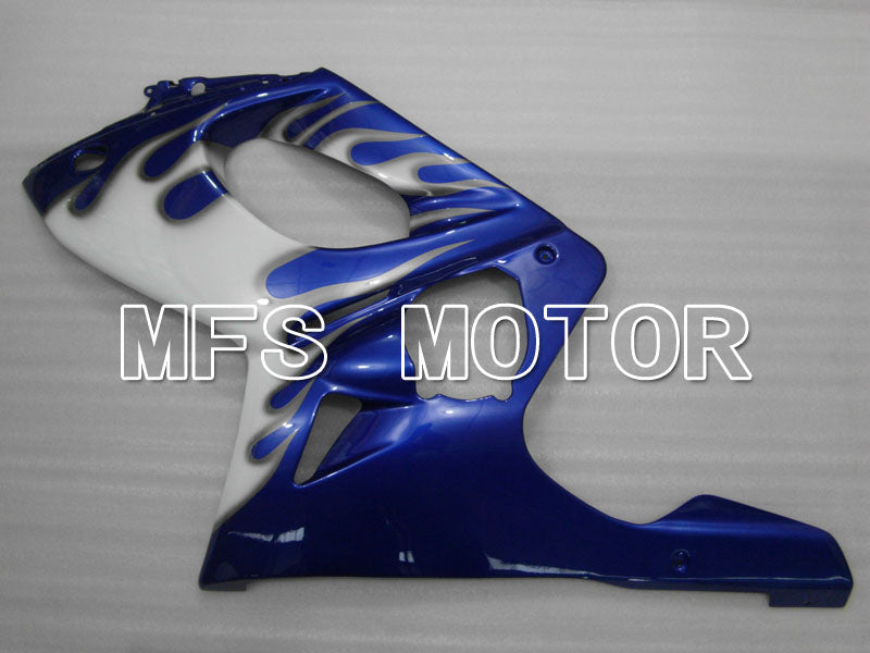 Yamaha YZF-600R 1997-2007 Injection ABS Fairing - Flame - Blue White - MFS4461 - Fairings Kit