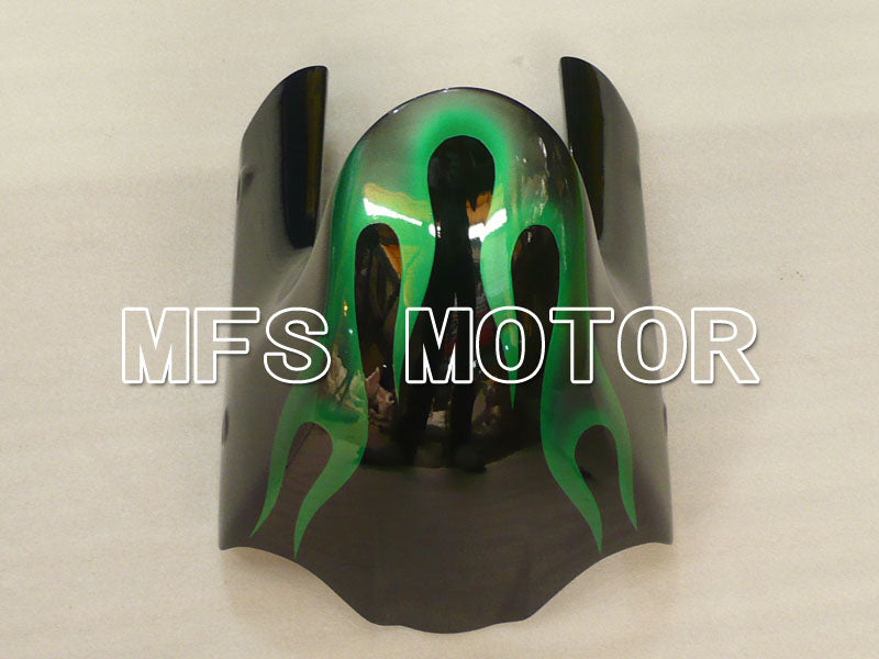 Yamaha YZF-600R 1997-2007 Injection ABS Fairing - Flame - Green Black - MFS4474 - Fairings Kit
