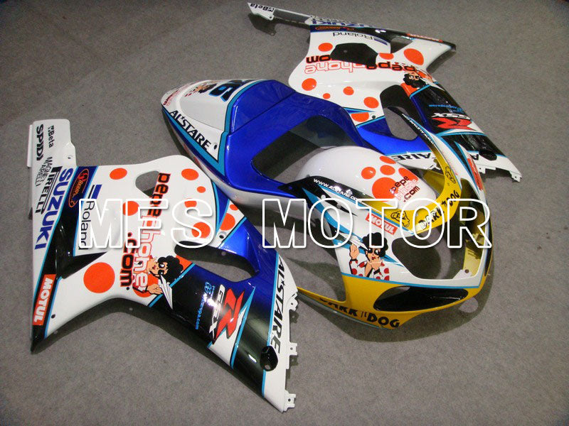 Suzuki GSXR750 2000-2003 Injection ABS Fairing - Dark Dog - Blue White - MFS7019 - Fairings Kit