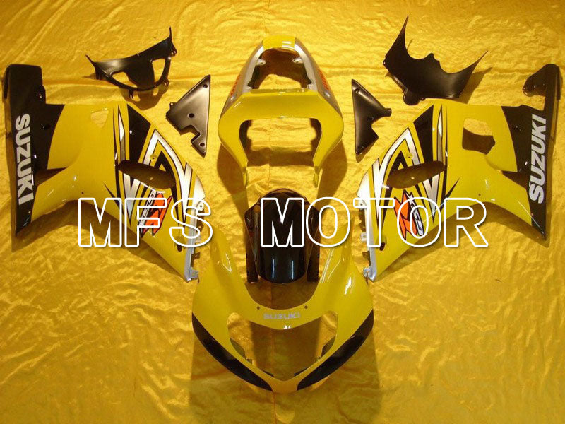 Suzuki GSXR750 2000-2003 Injection ABS Fairing - Factory Style - Yellow - MFS7045 - Fairings Kit