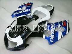 Suzuki GSXR750 2000-2003 Injection ABS Fairing - Factory Style - Black Wihte Blue - MFS7050 - Fairings Kit