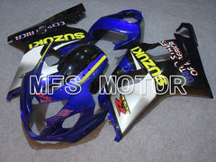 Suzuki GSXR600 GSXR750 2004-2005 Injection ABS Fairing - Factory - Black Blue Silver - MFS4764 - Fairings Kit