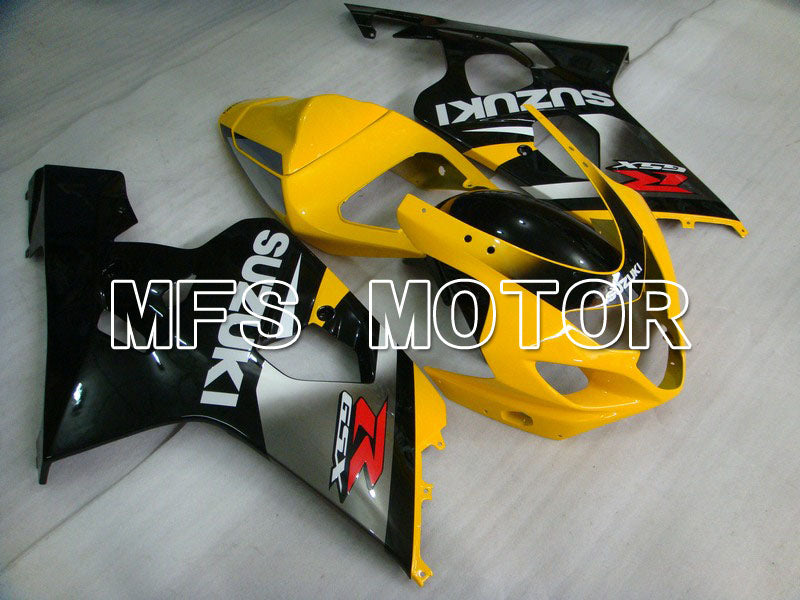 Suzuki GSXR600 GSXR750 2004-2005 Injection ABS Fairing - Factory - Black Yellow Silver - MFS4793 - Fairings Kit