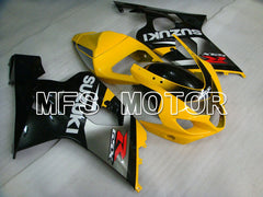 Suzuki GSXR600 GSXR750 2004-2005 Injection ABS Fairing - Factory - Black Yellow Silver - MFS4793 - Fairings Kit