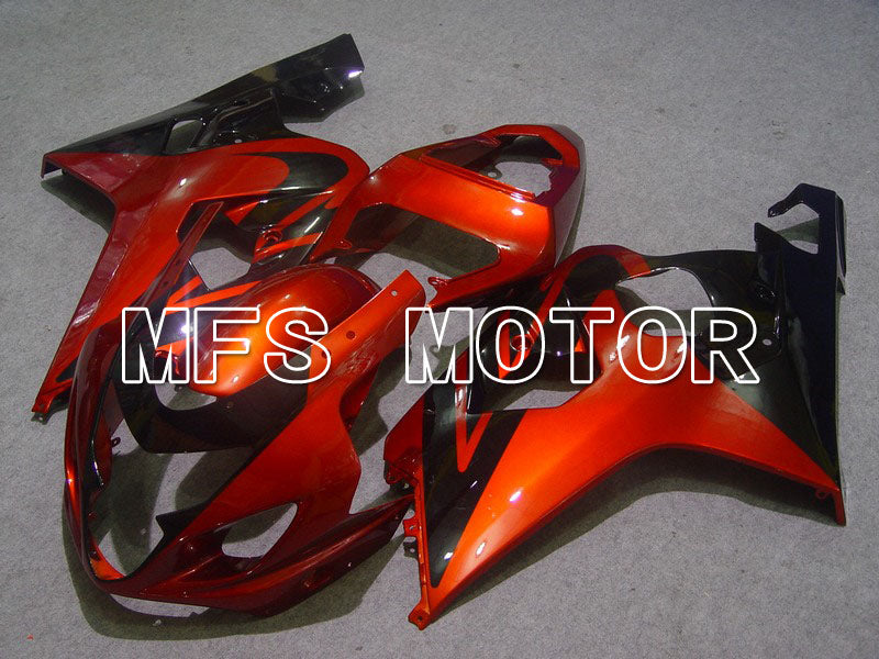 Suzuki GSXR600 GSXR750 2004-2005 Injection ABS Fairing - Factory - Orange Black - MFS4838 - Fairings Kit