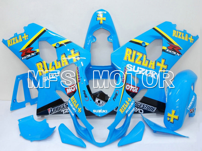 Suzuki GSXR600 GSXR750 2004-2005 Injection ABS Fairing - Rizla+ - Blue - MFS4854 - Fairings Kit