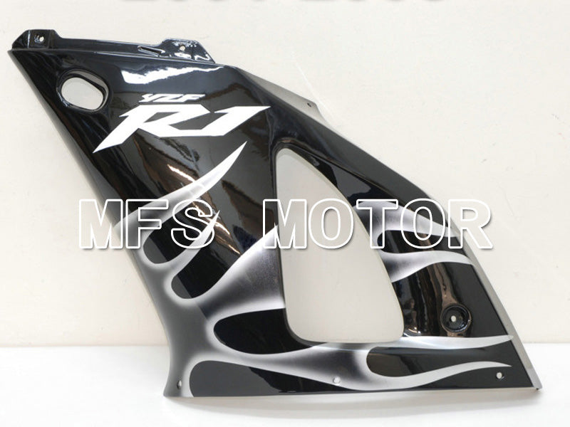 Yamaha YZF-R1 2000-2001 Injection ABS Fairing - Flame - Blue Black - MFS4862 - Fairings Kit