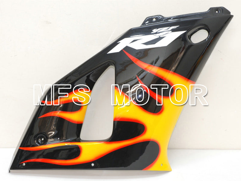 Yamaha YZF-R1 2000-2001 Injection ABS Fairing - Flame - Orange Black - MFS4873 - Fairings Kit