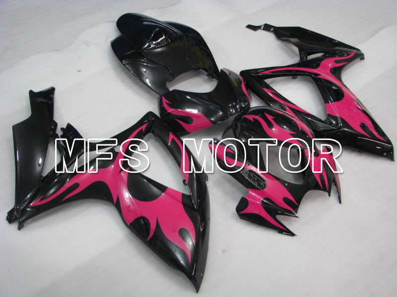 Suzuki GSXR600 GSXR750 2006-2007 Injection ABS Fairing - Others - Black Pink - MFS4914 - Fairings Kit