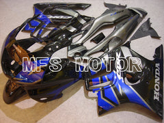 Honda CBR600 F3 1997-1998 Injection ABS Fairing - Factory Style - Black Blue - MFS4997 - Fairings Kit