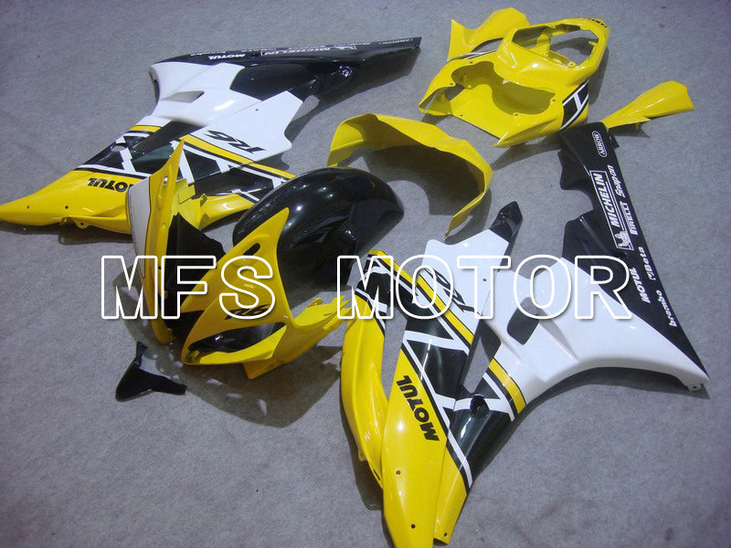 Yamaha YZF-R6 2006-2007 Injection ABS Fairing - MOTUL - Yellow Black - MFS5319 - Fairings Kit