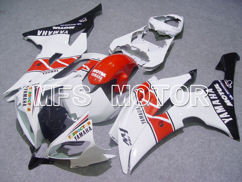 Yamaha YZF-R6 2008-2016 Injection ABS Fairing - Factory Style - Red White - MFS5390 - Fairings Kit