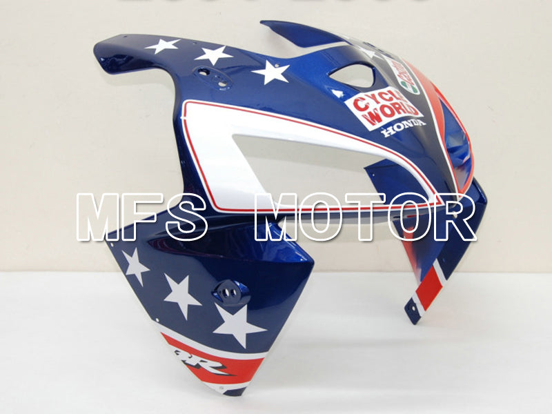 Honda CBR600RR 2005-2006 Injection ABS Fairing - Castrol - Blue Red - MFS5393 - Fairings Kit