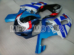 Suzuki GSXR1000 2000-2002 Injection ABS Fairing - Factory Style - Blue White - MFS5453 - Fairings Kit