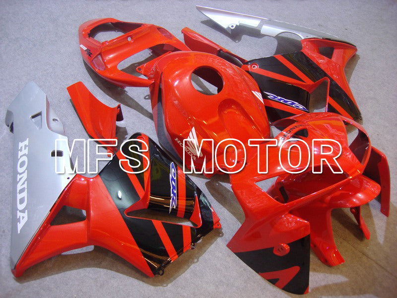 Honda CBR600RR 2005-2006 Injection ABS Fairing - Factory Style - Red Black - MFS5509 - Fairings Kit