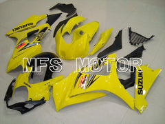 Suzuki GSXR1000 2007-2008 Injection ABS Fairing - Factory Style - Yellow - MFS5661 - Fairings Kit