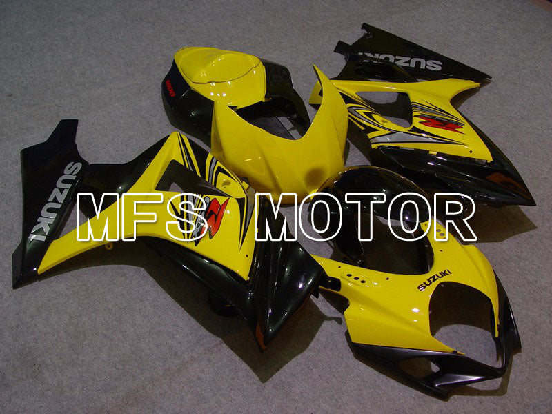 Suzuki GSXR1000 2007-2008 Injection ABS Fairing - Factory Style - Yellow - MFS5662 - Fairings Kit