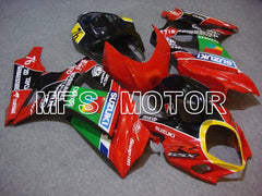 Suzuki GSXR1000 2007-2008 Injection ABS Fairing - JOMO - Green Red - MFS5707 - Fairings Kit