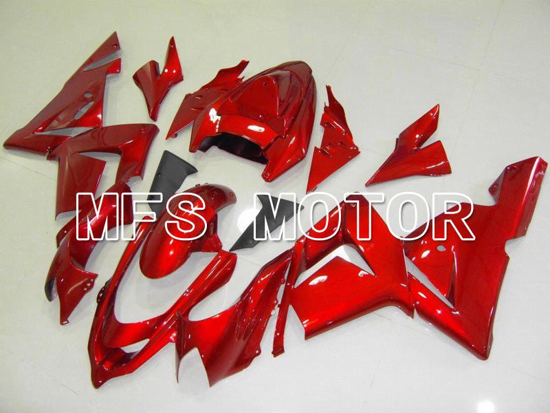 Kawasaki NINJA ZX10R 2004-2005 Injection ABS Fairing - Factory Style - Red - MFS5956 - Fairings Kit