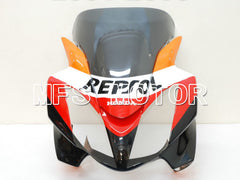 Honda VFR800 2002-2013 Injection ABS Fairing - Repsol - Red Orange Black - MFS6331 - Fairings Kit