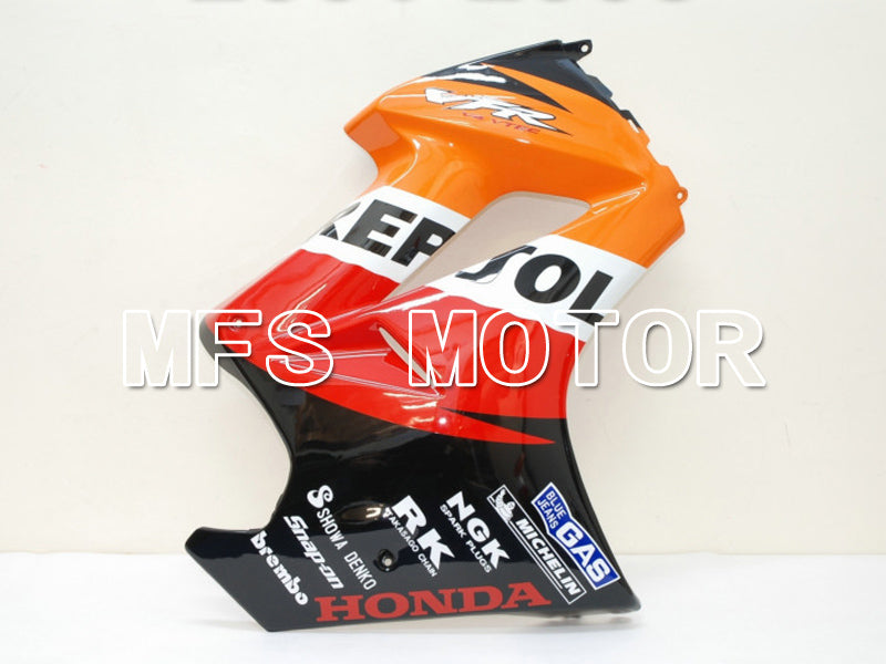 Honda VFR800 2002-2013 Injection ABS Fairing - Repsol - Red Orange Black - MFS6334 - Fairings Kit