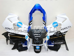 Honda VFR800 1998-2001 ABS Fairing - Konica Minolta - Black White - MFS6355 - Fairings Kit