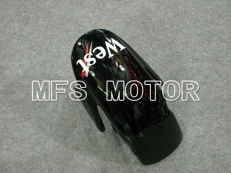 Honda CBR600RR 2007-2008 Injection ABS Fairing - West - Black White - MFS6397 - Fairings Kit
