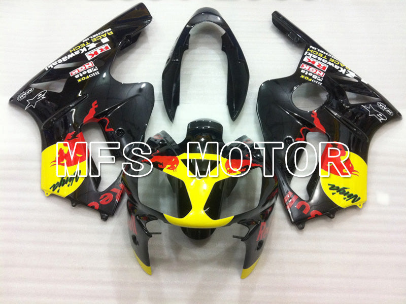 Kawasaki NINJA ZX12R 2002-2005 Injection ABS Fairing - Red Bull - Black - MFS6439 - Fairings Kit