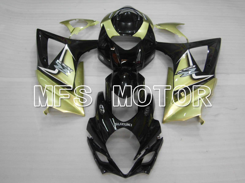 Suzuki GSXR1000 2005-2006 Injection ABS Fairing - Factory Style - Black Yellow - MFS6454 - Fairings Kit