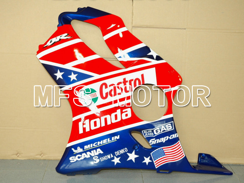 Honda CBR600 F4 1999-2000 Injection ABS Fairing - Castrol - Blue Red - MFS6492 - Fairings Kit