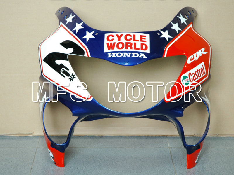 Honda CBR600 F4 1999-2000 Injection ABS Fairing - Castrol - Blue Red - MFS6492 - Fairings Kit
