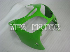 Kawasaki NINJA ZX12R 2000-2001 Injection ABS Fairing - Factory Style - Black Green - MFS4102 - Fairings Kit