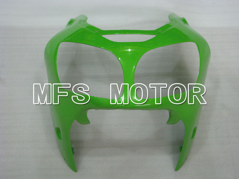 Kawasaki NINJA ZX12R 2000-2001 Injection ABS Fairing - Factory Style - Black Green - MFS4102 - Fairings Kit