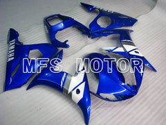 Yamaha YZF-R6 2005 Injection ABS Fairing - Factory Style - Blue White - MFS3665 - Fairings Kit